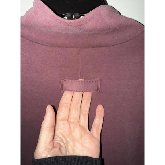 FLX Activewear Solace TunicTop LongSleeve Womens S Travel Leisure Mock Neck Pink - Picture 7 of 9